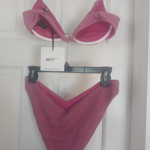 Beach Riot Pink Bikini Set - Picture 9 of 9